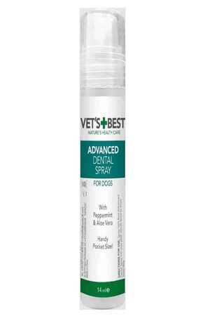 VETS BEST - Vets Best Aloe Veralı ve Naneli Köpek Ağız ve Diş Bakım Spreyi 14ml