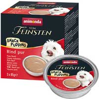 ANIMONDA - Animonda Vom Feinsten Biftekli Yetişkin Köpek Pudingi 3lü 255gr