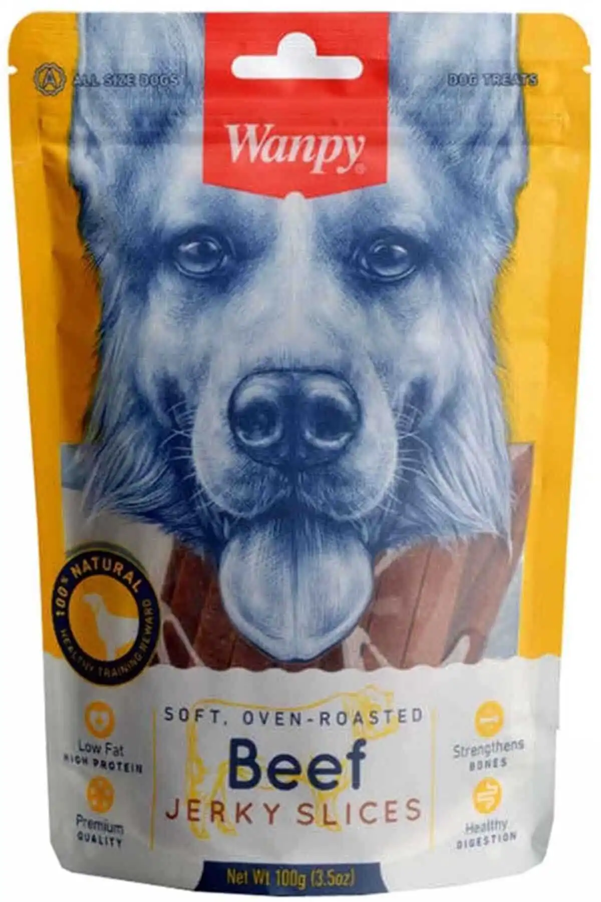WANPY - Wanpy Gerçek Biftek Fileto Köpek Ödülü 100gr