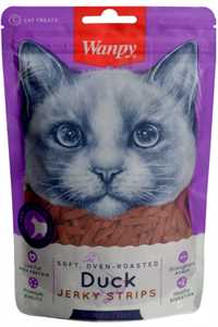 Wanpy Oven Roasted Ördekli Yüksek Proteinli Kedi Ödülü Maması 80gr - Thumbnail