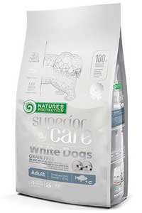 Nature's Protection Beyaz Köpekler için Tahılsız Alabalıklı Köpek Maması 10+2kg