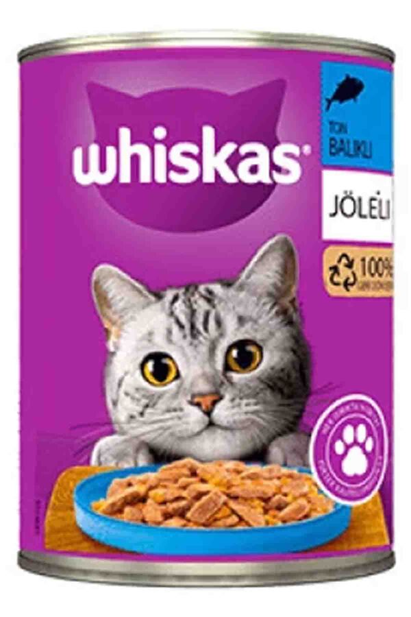 Whiskas Ton Balıklı Yetişkin Kedi Konservesi 400gr