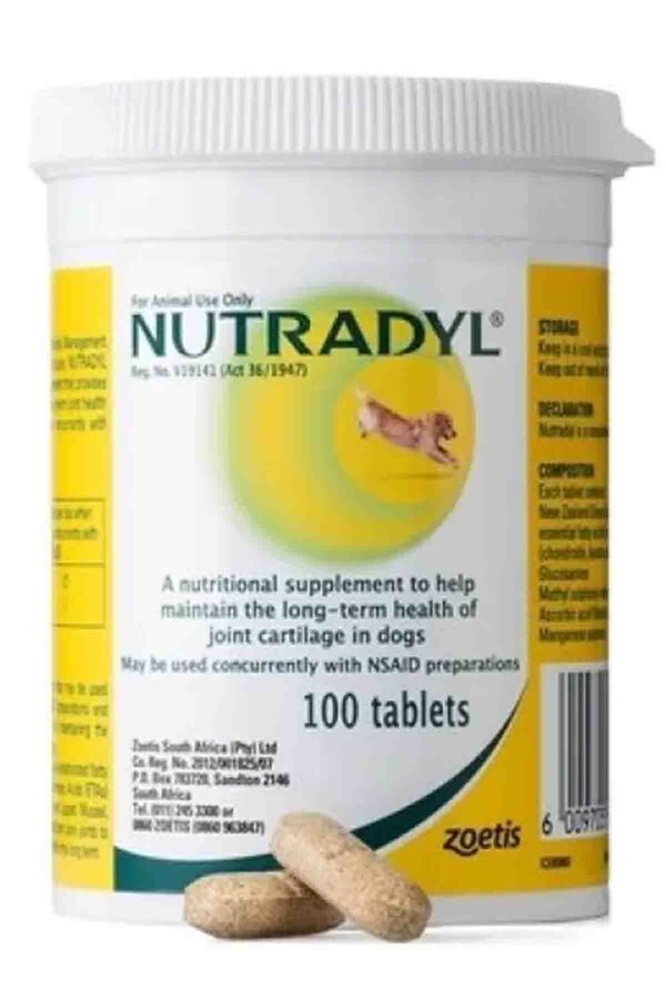 Zoetis Nutradyl Köpek Vitamini 100 Tablet